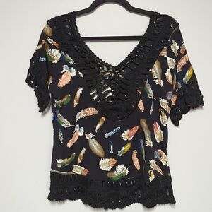 NWT Boutique Only Black Blouse